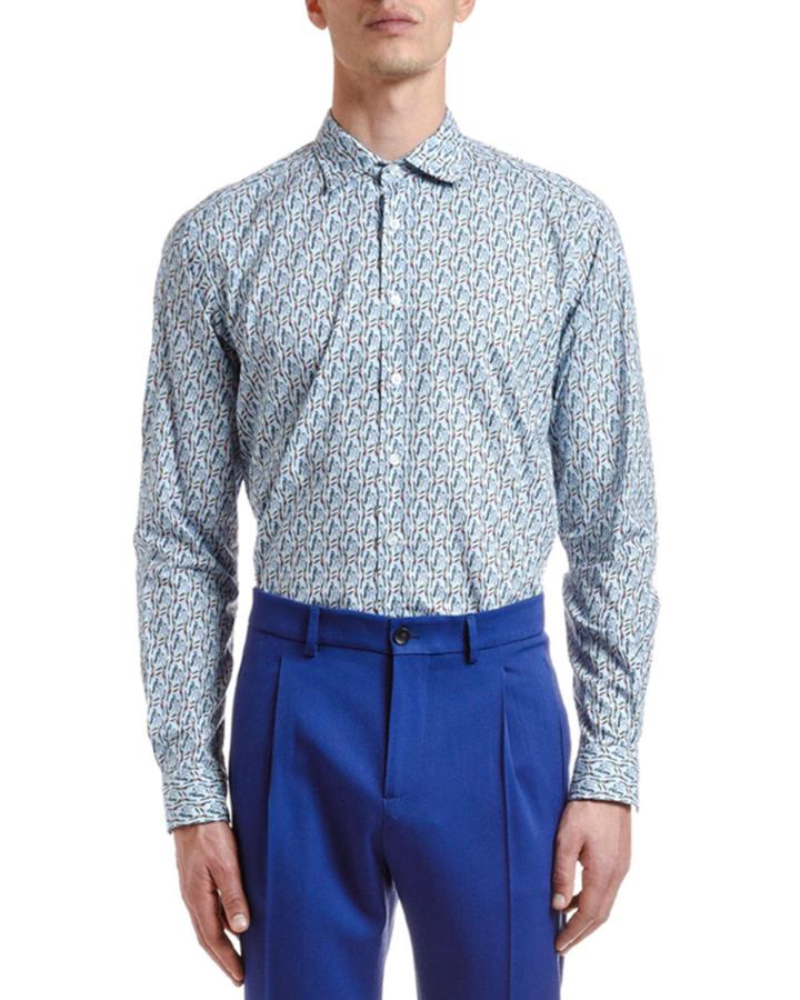 Men's Bird-print