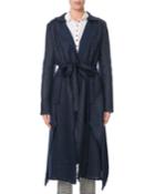 Pullman Woven Tie-waist Coat