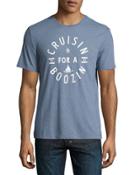 Cruisin For A Boozin Jersey Tee, Blue