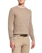 Men's Donegal Crewneck Raglan-sleeve