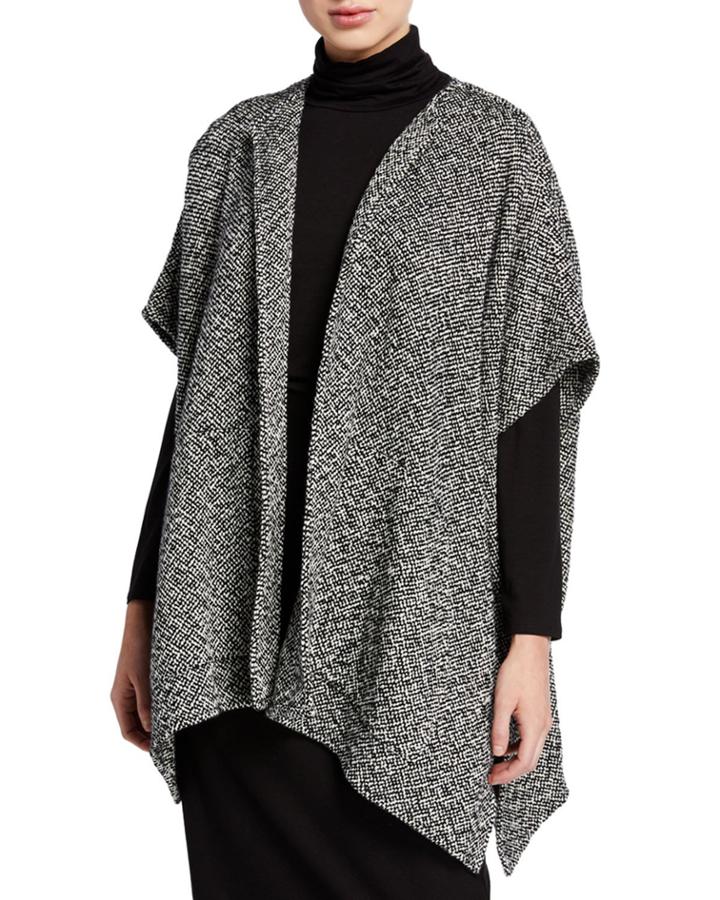 Hand Woven Organic Cotton Poncho