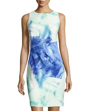 Stina Sleeveless Pleated Dress, Blueprint