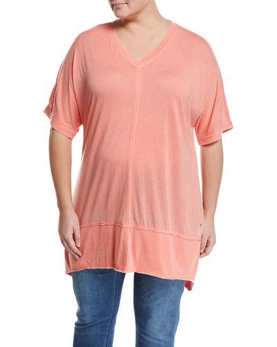 Extreme High-low Tunic Top,
