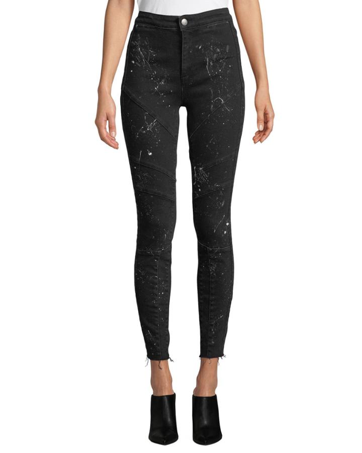Jennie Rock Splattered High-rise