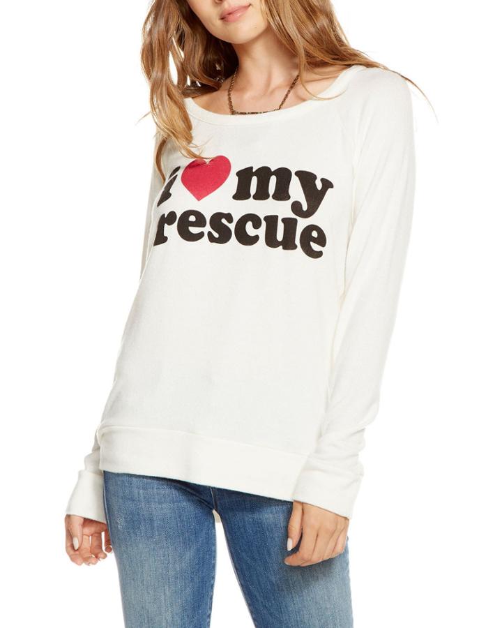 I Love My Rescue Long-sleeve Tee