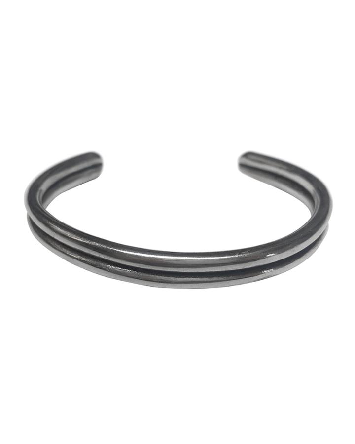 Men's Sterling Silver Antique Bangle
