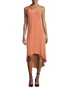 High-low Camisole Dress, Rusty Nail