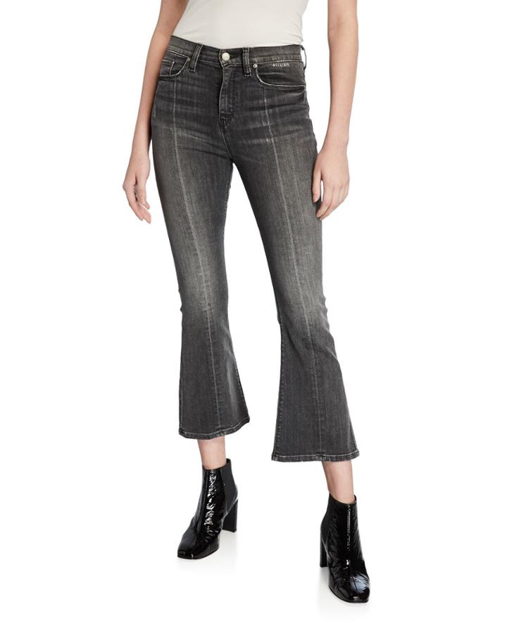 Holly High-rise Crop Flare Jeans