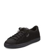 Basket Knit Mesh Sneaker, Black/dark