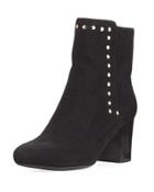 Jaimi Suede Studded Ankle Bootie