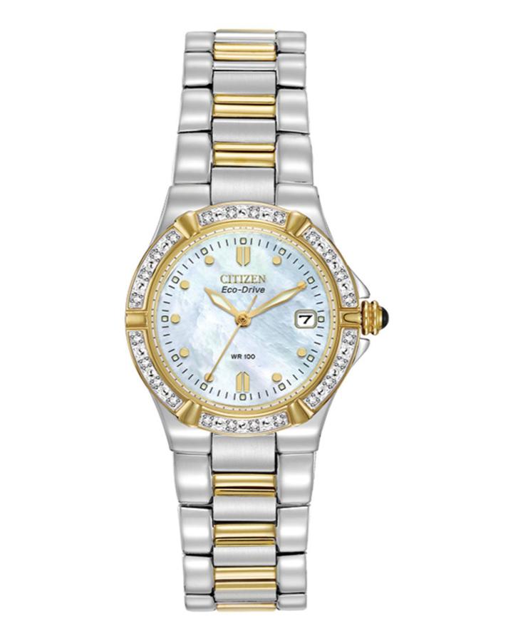 26mm Riva Diamond Watch With Bracelet Strap, Two-tone