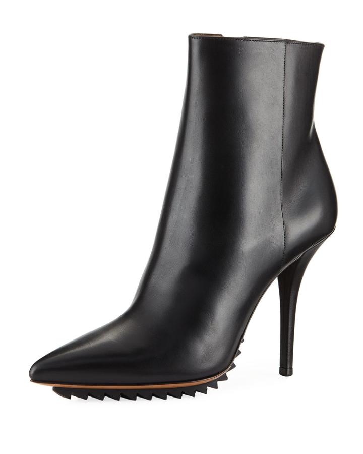 Strettoia Leather Pointed-toe Ankle Boot
