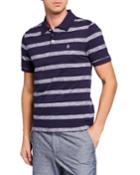 Men's Auto Slub Stripe Polo