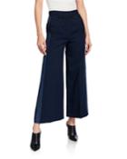 Side-stripe Culottes With