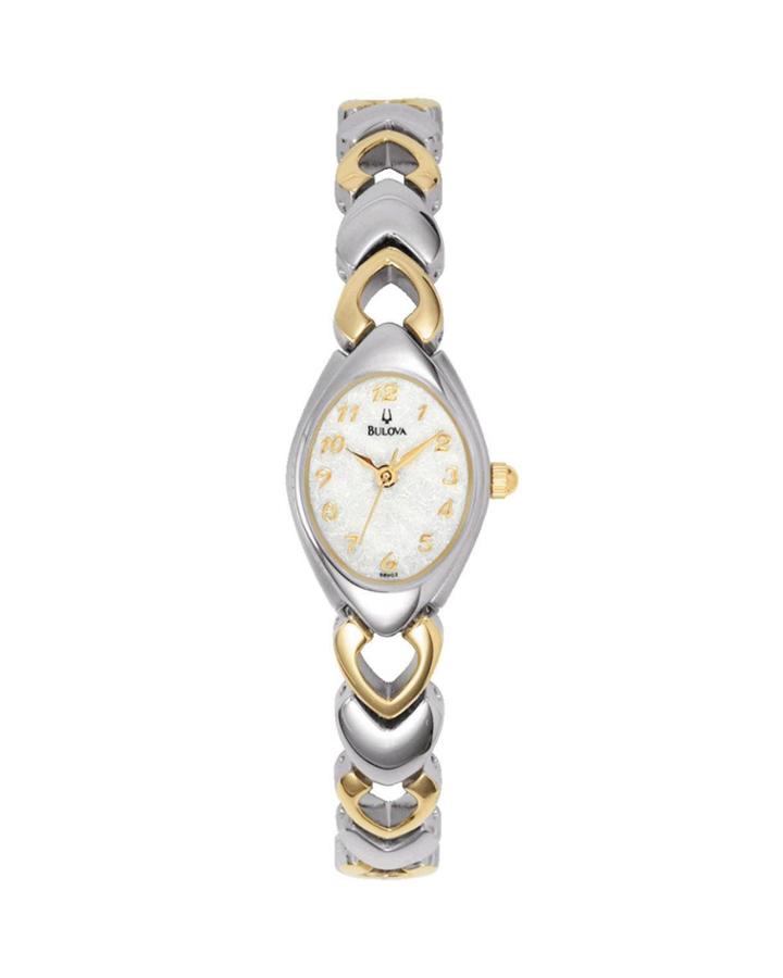 23mm Oval Bracelet Watch, Two-tone