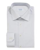 Men's Textured Diamond Print Dress