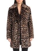 Leopard Jacquard Faux