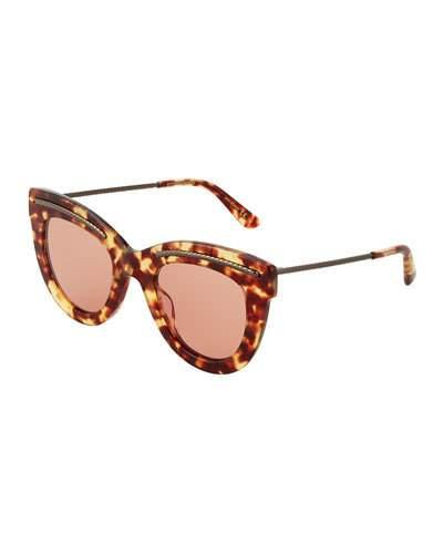 Tortoise Plastic Cat-eye