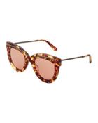 Tortoise Plastic Cat-eye