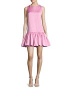 Mandy Dropped-waist Mini Dress,