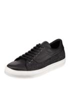 Men's Leather Denim-side Low-top