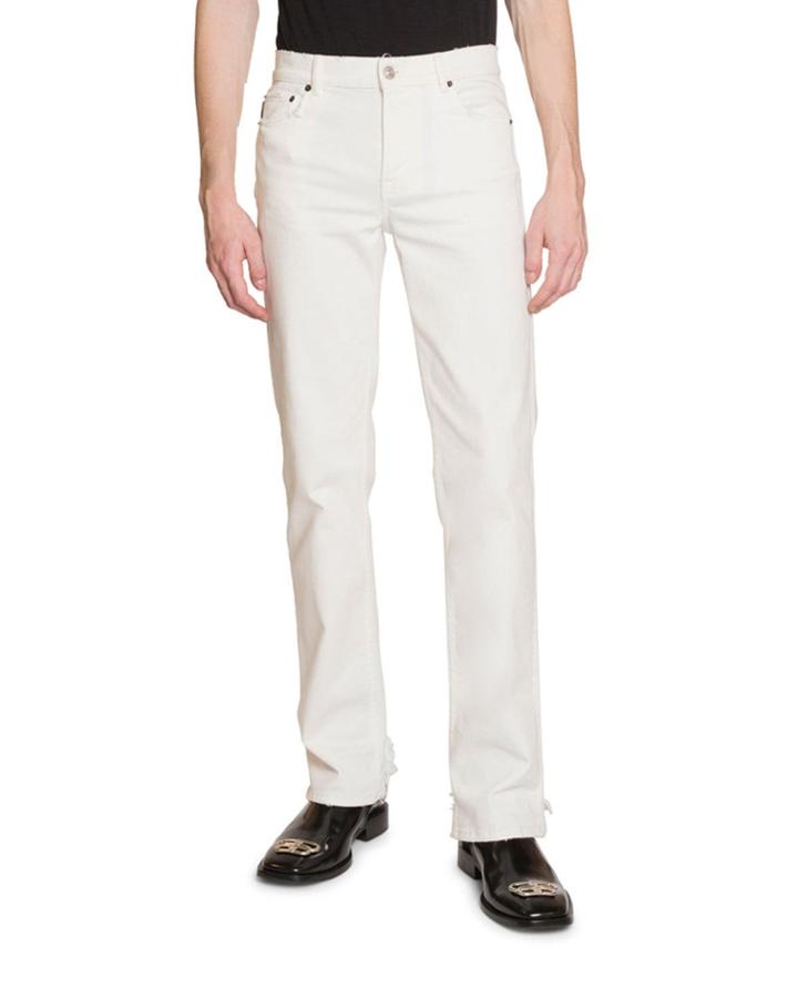 Men's Fitted 5-pocket Stretch-denim Jeans