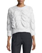 Cashmere Hand-knit Embroidered