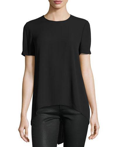 Short-sleeve Tailback Top