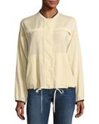 K-way Zip-front Shape Top,