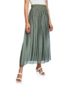 Silk Pleated