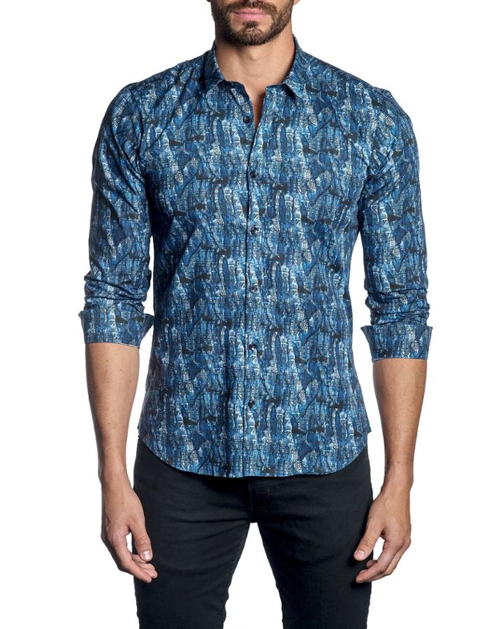 Men's House-print Woven