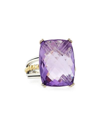 Prism Amethyst Cocktail Ring,