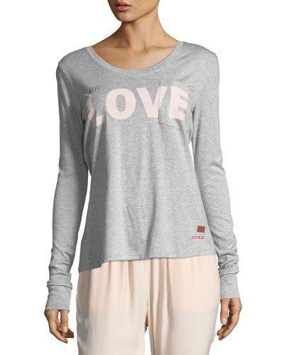Lisa Love-graphic Long-sleeve Top