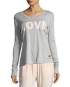 Lisa Love-graphic Long-sleeve Top