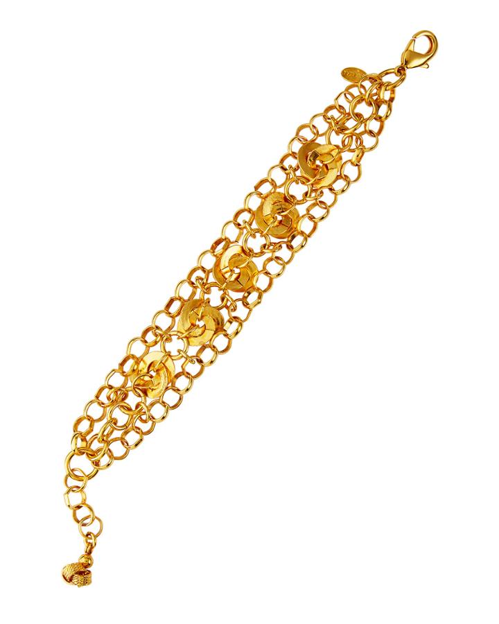 Three-strand Chain Knot Bracelet