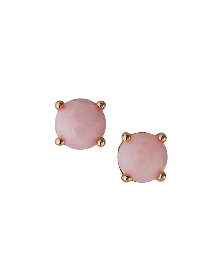 Round Mini Stud Earrings In Pop