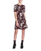 Fit-&-flare Jacquard Tee Dress