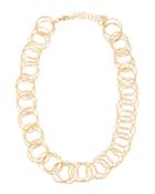 Single-strand Circle-link Necklace