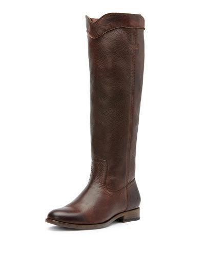 Cara Roper Leather Knee Boot
