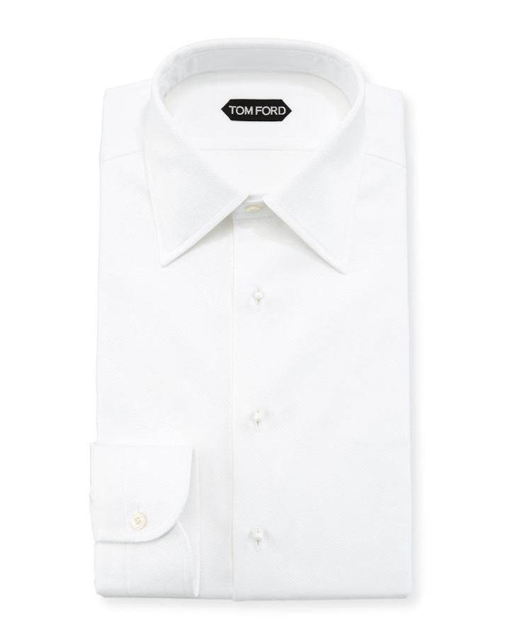 Formal Pique Cotton Dress