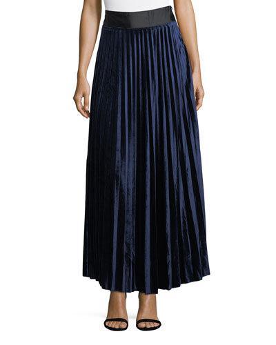 Pleated Velvet