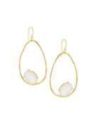 18k Rock Candy Large Suspension Earrings In Mother-of-pearl