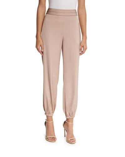 Pascal Tapered Stretch Jersey Pants