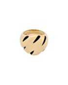 Estate 18k Yellow Gold Claw Ring,