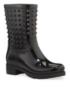 Rubber Rockstud Rain Boots