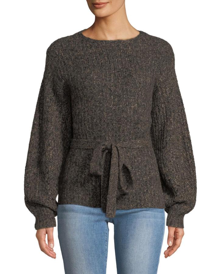 Morgan Tie-waist Pullover