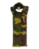 Kuma Quilted Camo Bomber Dickey, Army Green