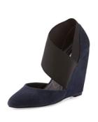 Ilya Suede Wedge Pump