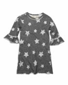 Kathleen Metallic Star Print Dress,
