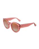 Luna Chunky Round Glittery Acetate
